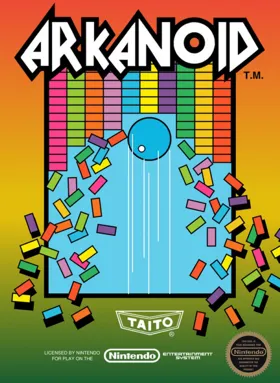 Arkanoid (USA) box cover front